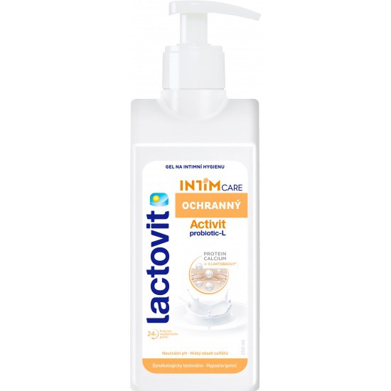 Lactovit Activit Intim Ochranný 250ml | Zdravotnické potřeby - Dámská intimní hygiena Lactovit Activit Intim Ochranný 250ml | Zdravotnické potřeby - Dámská intimní hygiena